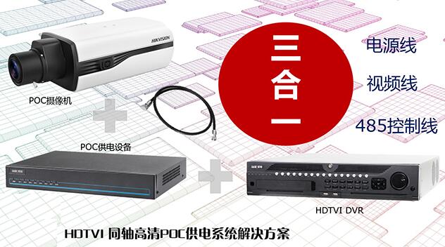 海康威視發布HDTVI?POC供電系統解決方案